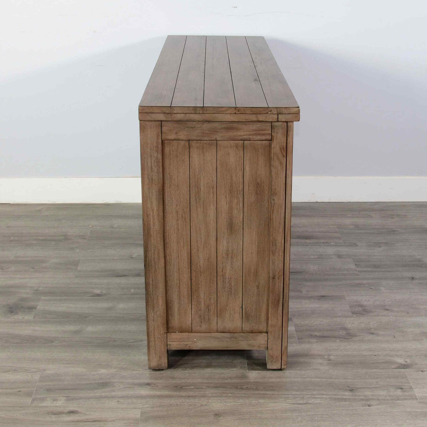 Sunny D Doe Valley Three Drawers Wood Sideboard