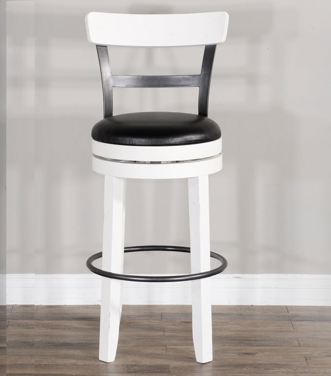 Sunny D Doe Valley With Back Barstool 2PC