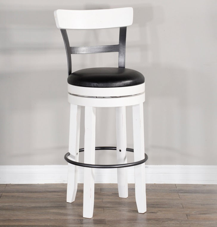 Sunny D Doe Valley With Back Barstool 2PC