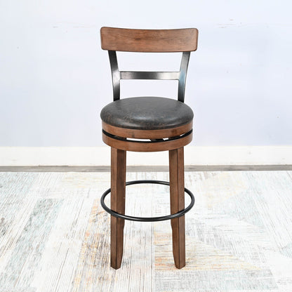 Sunny D Doe Valley With Back Barstool 2PC