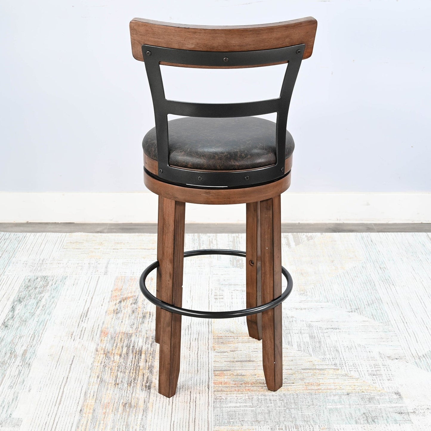 Sunny D Doe Valley With Back Barstool 2PC