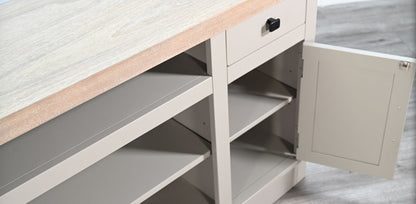 Fox Hollow Two Drawers Wooden Media Cabinet