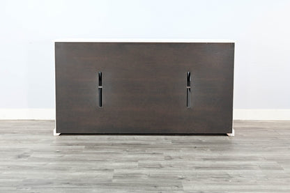 Sunny D Homestead Hills Two Doors Wooden Media Console