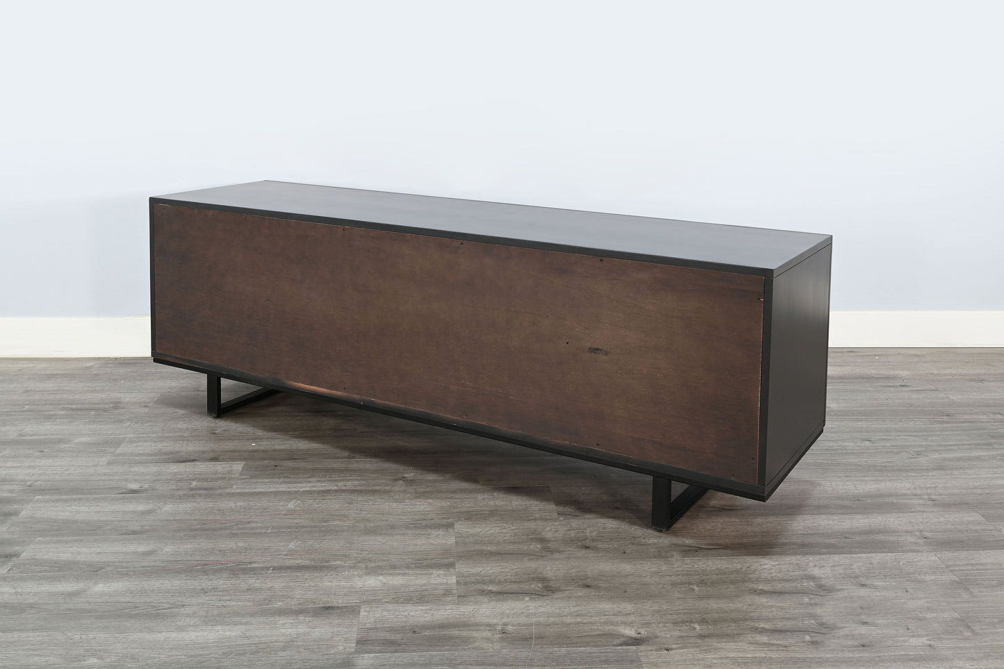 Sunny D Langford Four Doors Black Sideboard