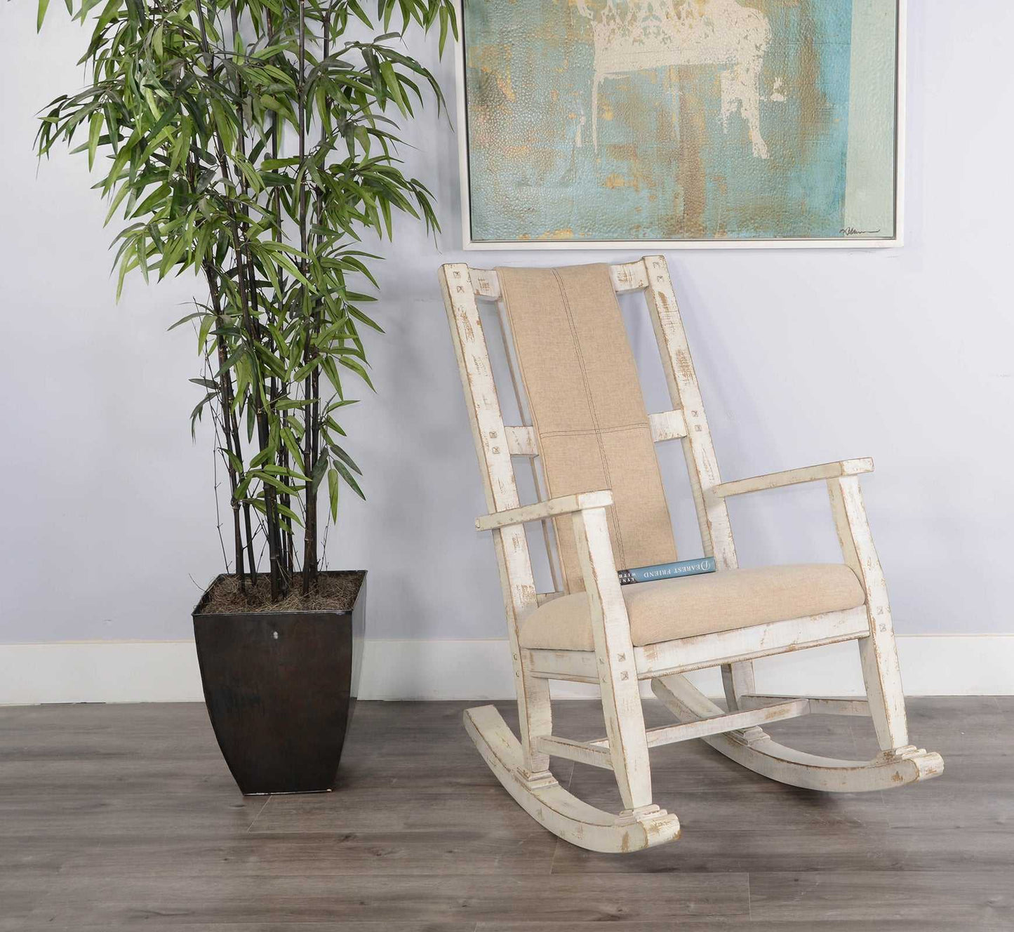 Marina Fabric Rocking Chair