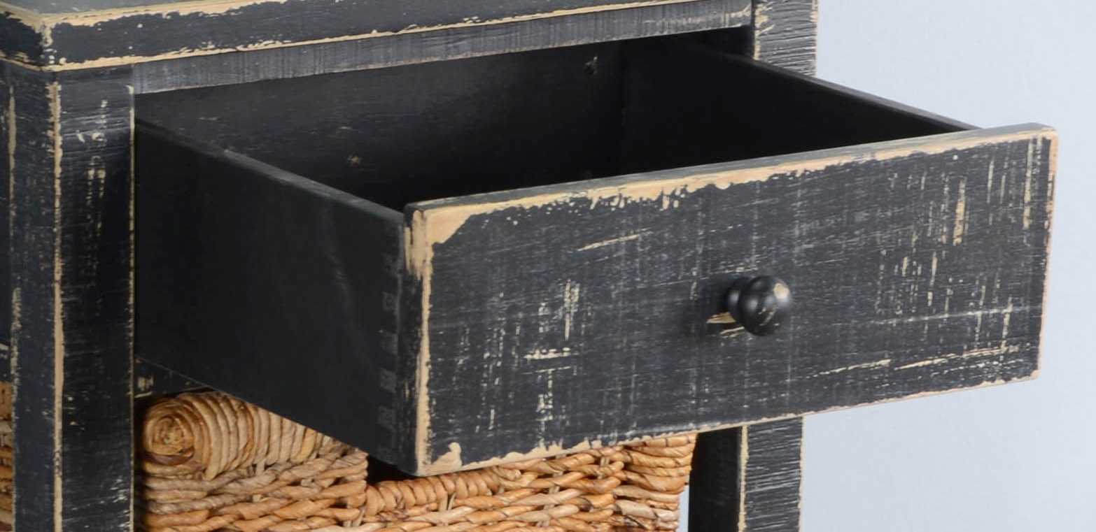 Sunny D Marina One Drawer Storage Table