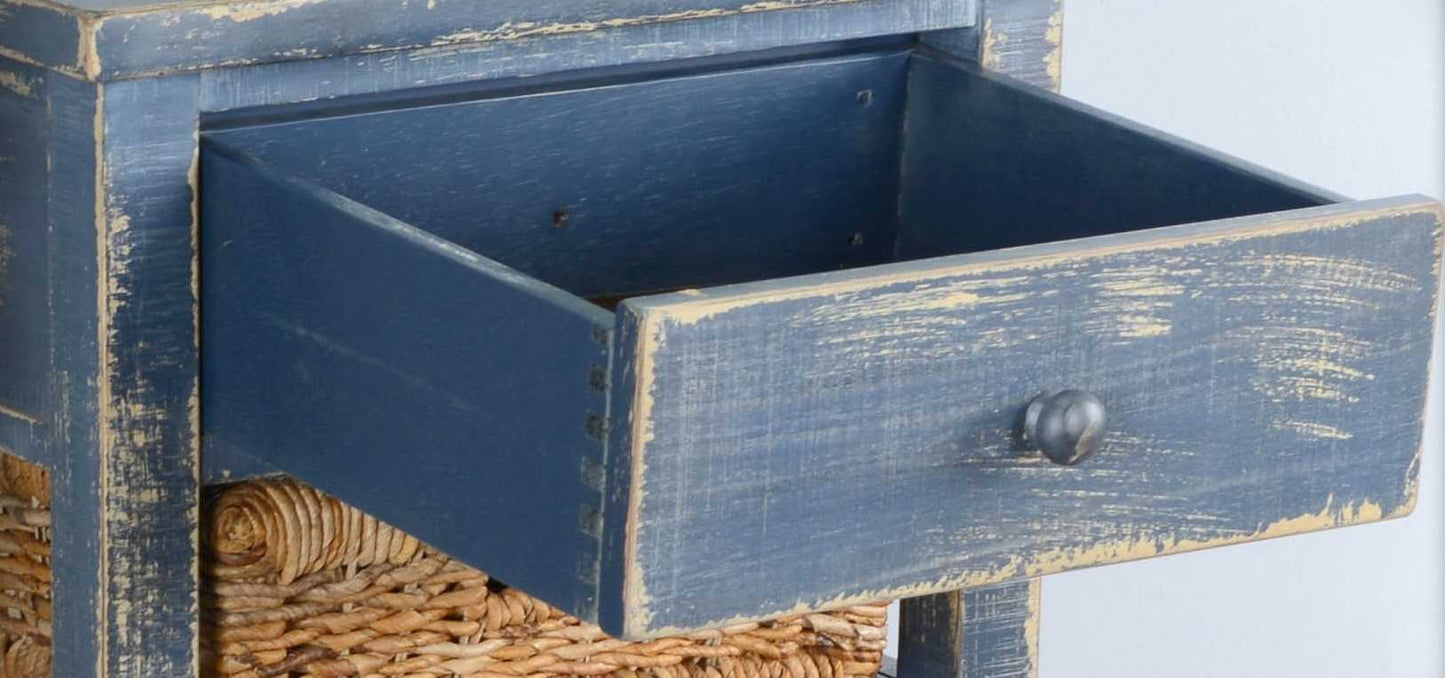 Sunny D Marina One Drawer Storage Table