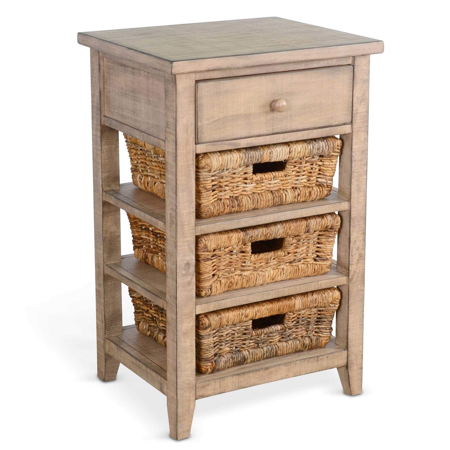 Sunny D Marina One Drawer Storage Table