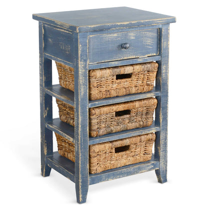 Sunny D Marina One Drawer Storage Table