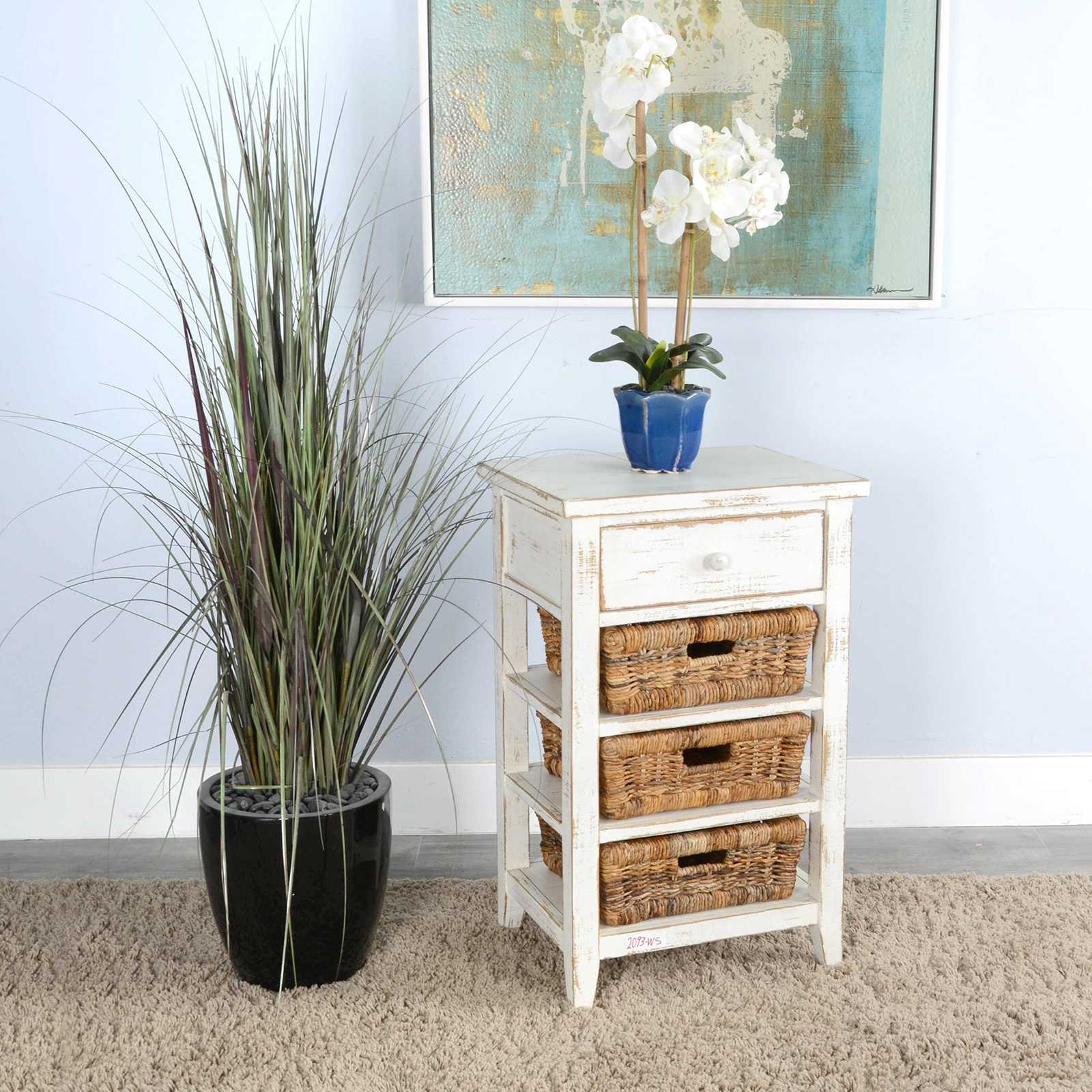 Sunny D Marina One Drawer Storage Table