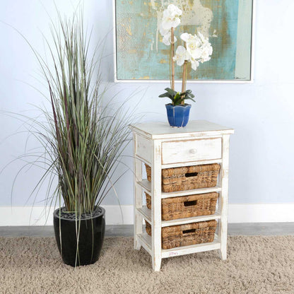 Sunny D Marina One Drawer Storage Table