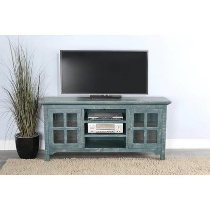 Sunny D Marina Two Doors Wooden Media Console