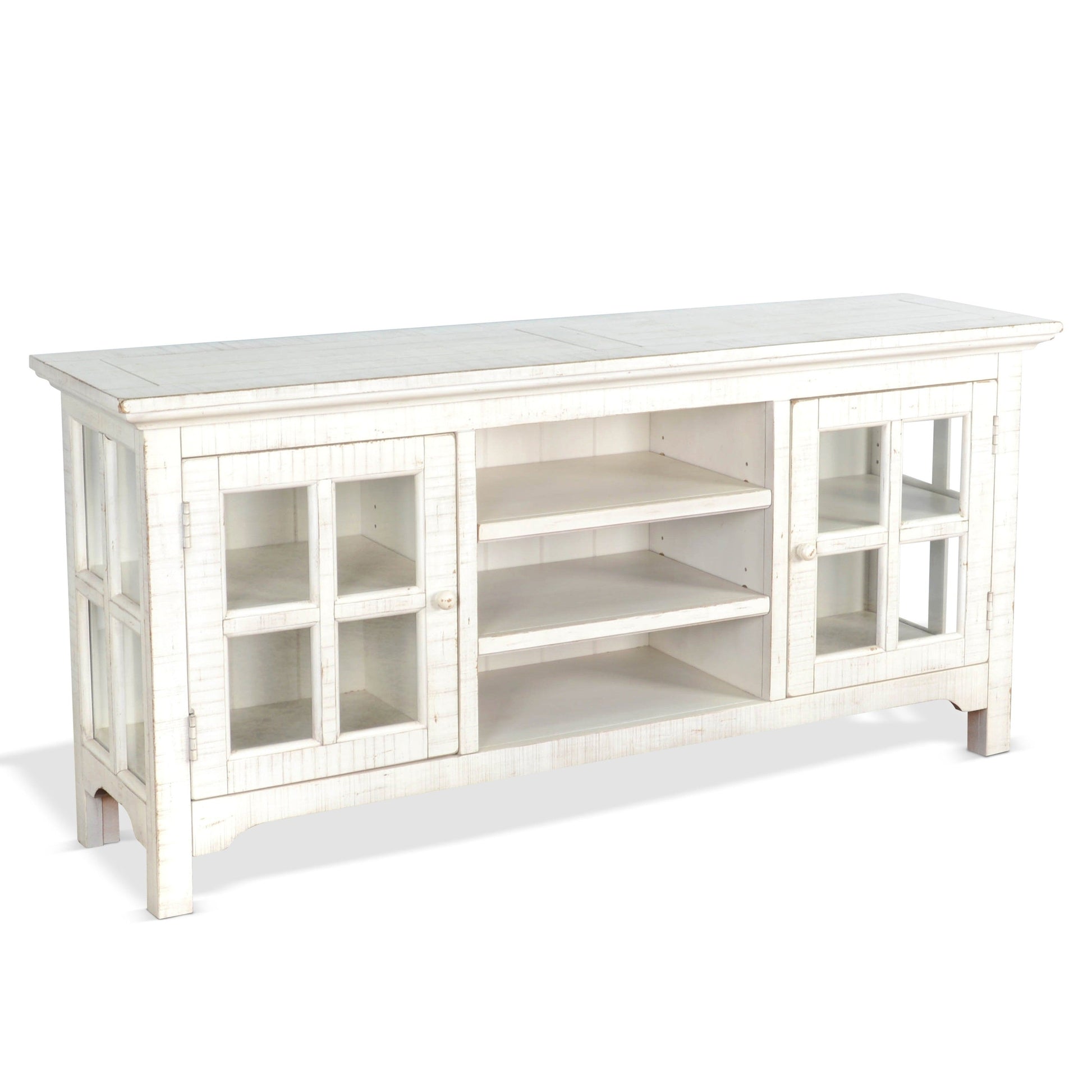 Sunny D Marina Two Doors Wooden Media Console