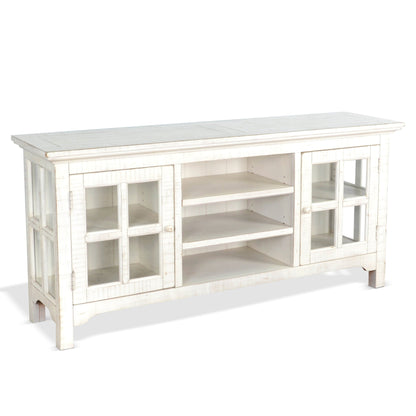 Sunny D Marina Two Doors Wooden Media Console
