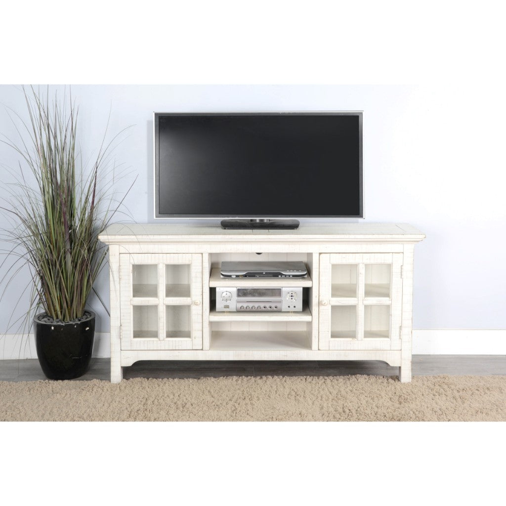 Sunny D Marina Two Doors Wooden Media Console