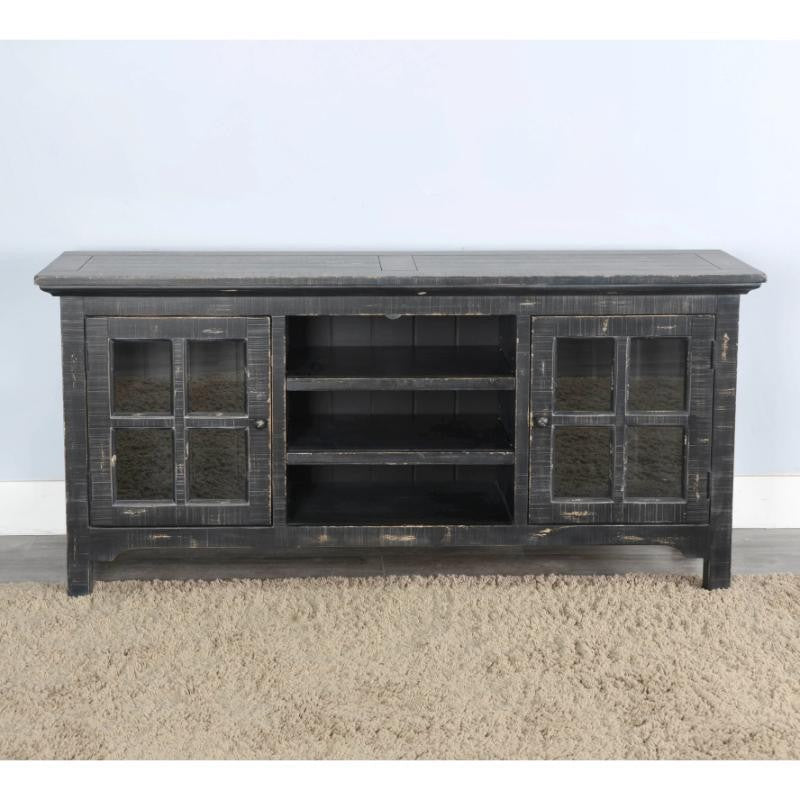 Sunny D Marina Two Doors Wooden Media Console