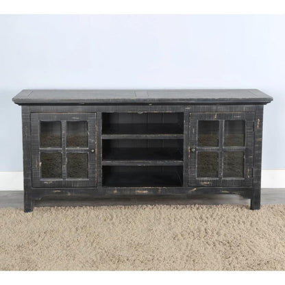 Sunny D Marina Two Doors Wooden Media Console
