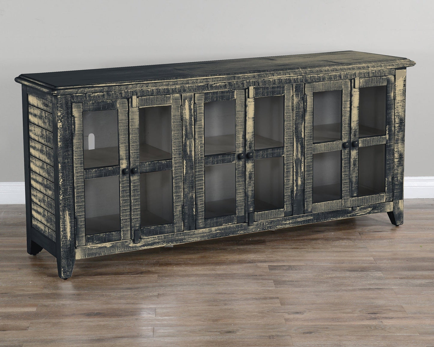Sunny D Marina Wooden Modern Media Console