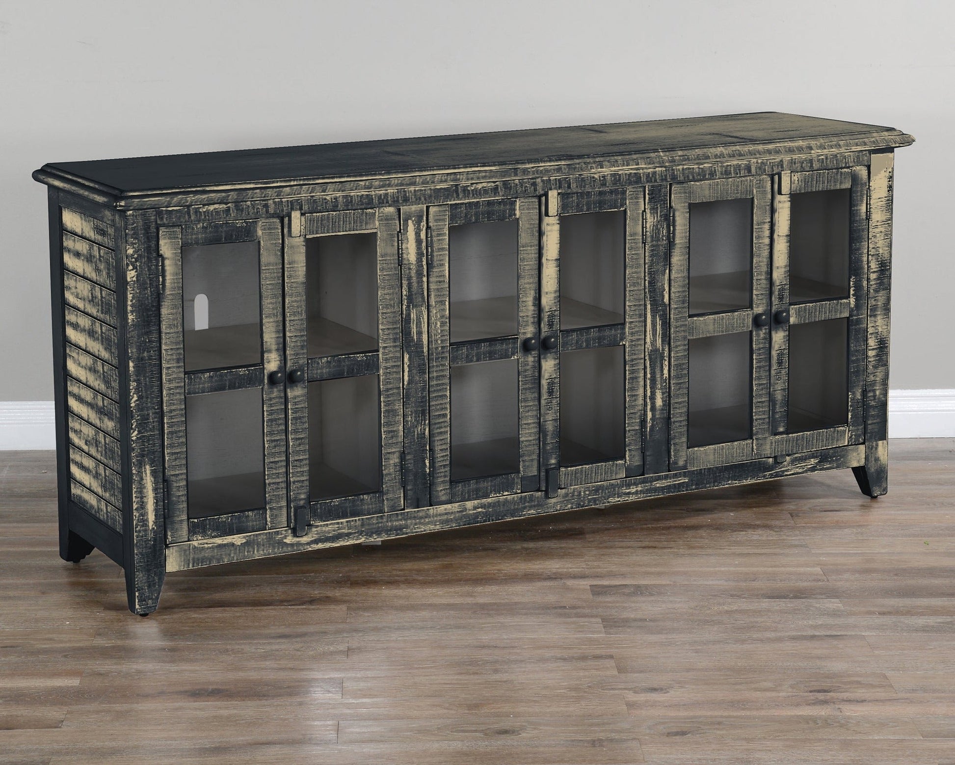 Sunny D Marina Wooden Modern Media Console