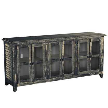 Sunny D Marina Wooden Modern Media Console