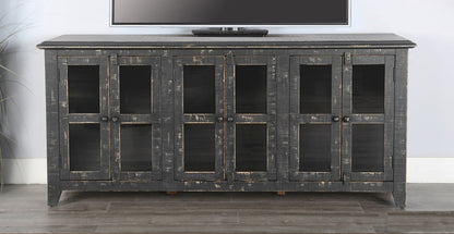 Sunny D Marina Wooden Modern Media Console