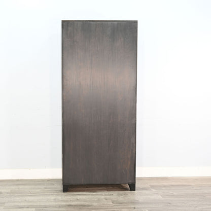 Ryan Wooden Black Bookcase