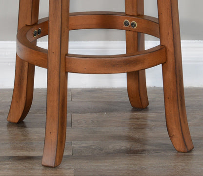 Sunny D Santa Fe Swivel Counter Stool 2PC