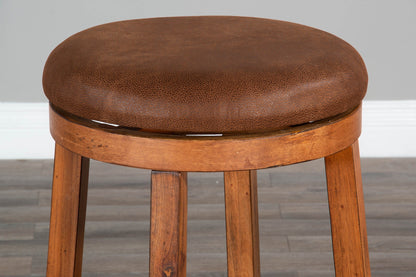 Sunny D Santa Fe Swivel Counter Stool 2PC
