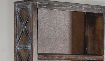 Sofia Five Shelves Wood Bookcase