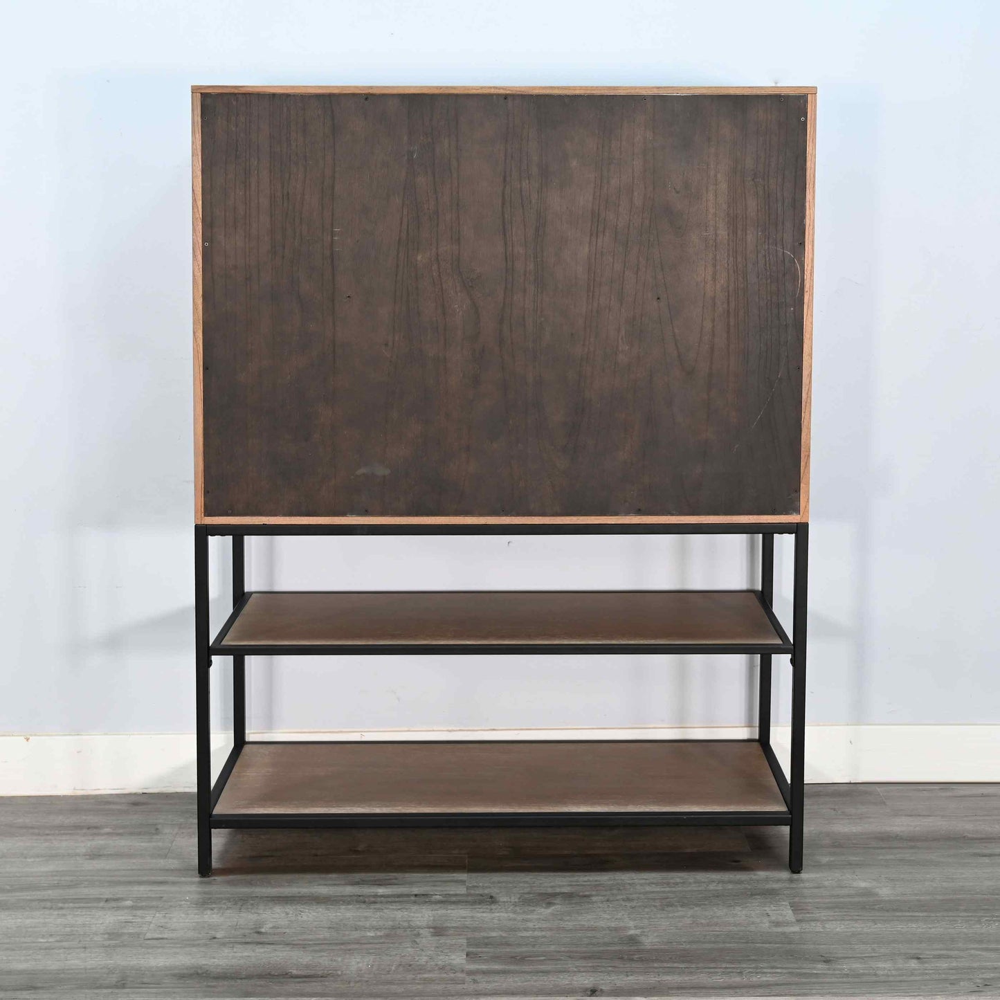 Violet Wooden Wine Bar Cabinet