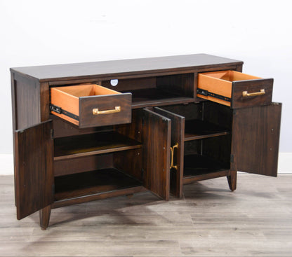 Windmere Four Doors Wooden Media Console