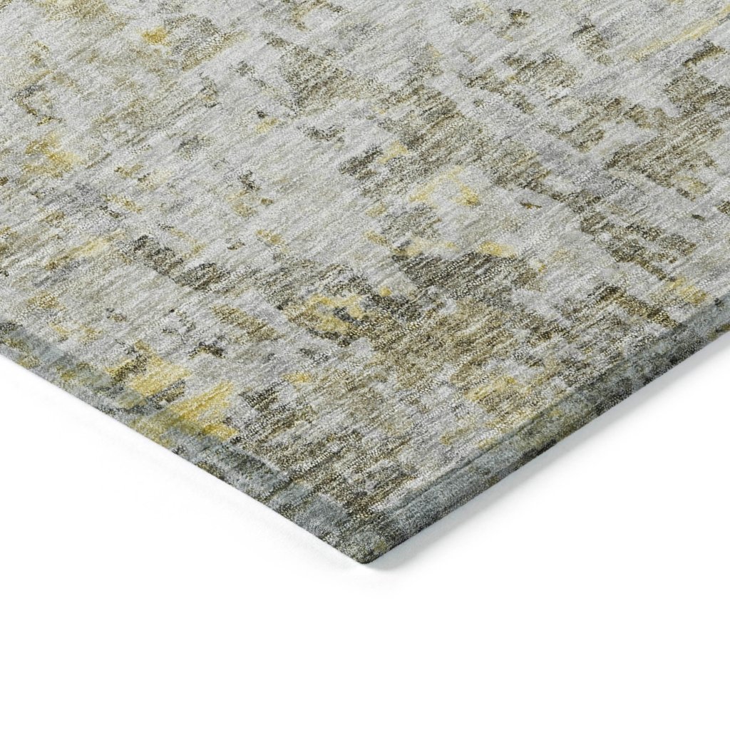 LOOMLAN Rugs Suri Brown Washable Indoor-Outdoor Rug