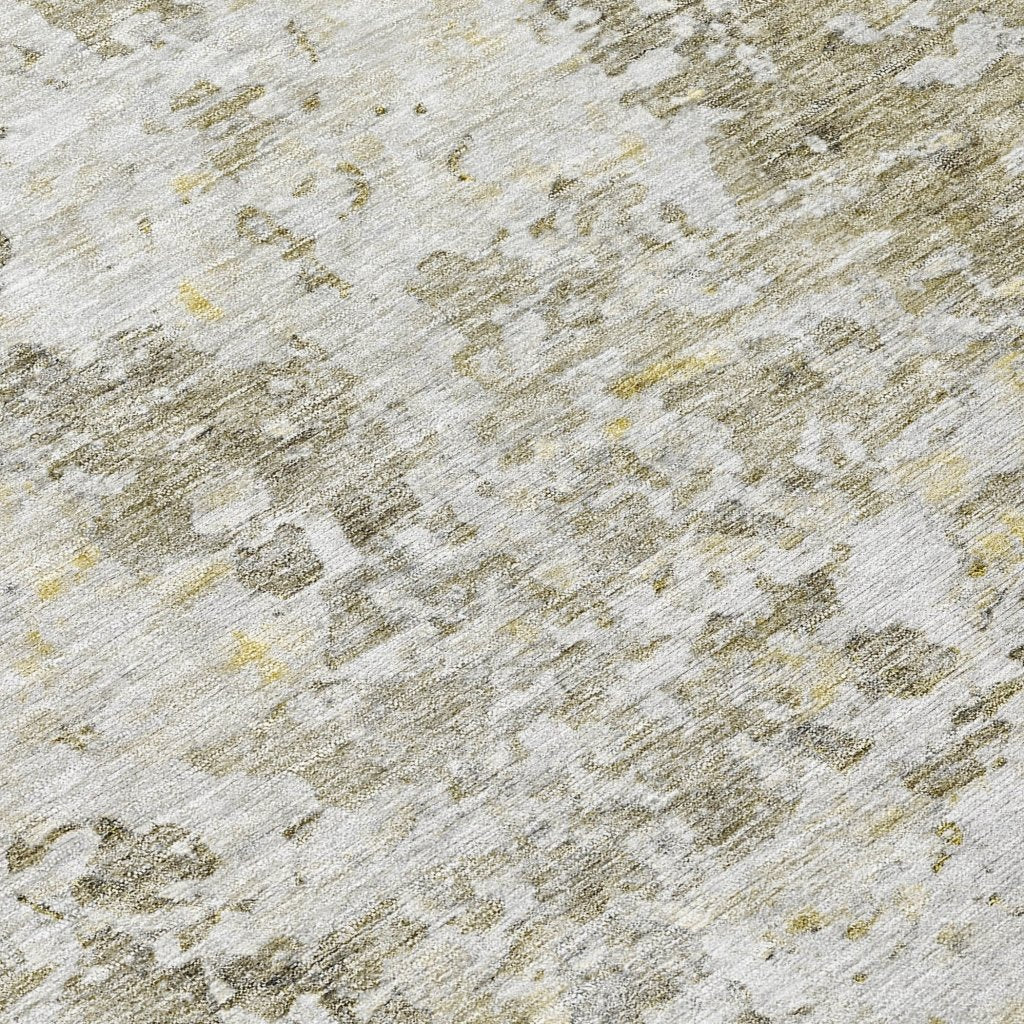 LOOMLAN Rugs Suri Brown Washable Indoor-Outdoor Rug