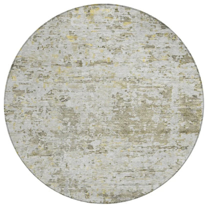 LOOMLAN Rugs Suri Brown Washable Indoor-Outdoor Rug