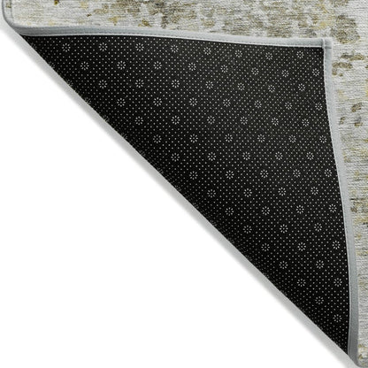 LOOMLAN Rugs Suri Brown Washable Indoor-Outdoor Rug