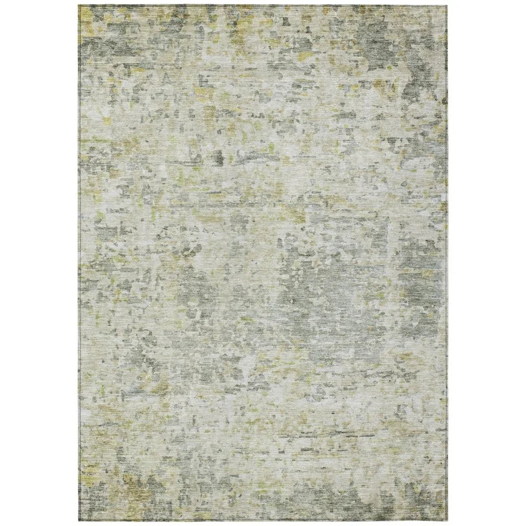 LOOMLAN Rugs Suri Green Washable Indoor-Outdoor Rug
