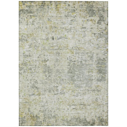 LOOMLAN Rugs Suri Green Washable Indoor-Outdoor Rug