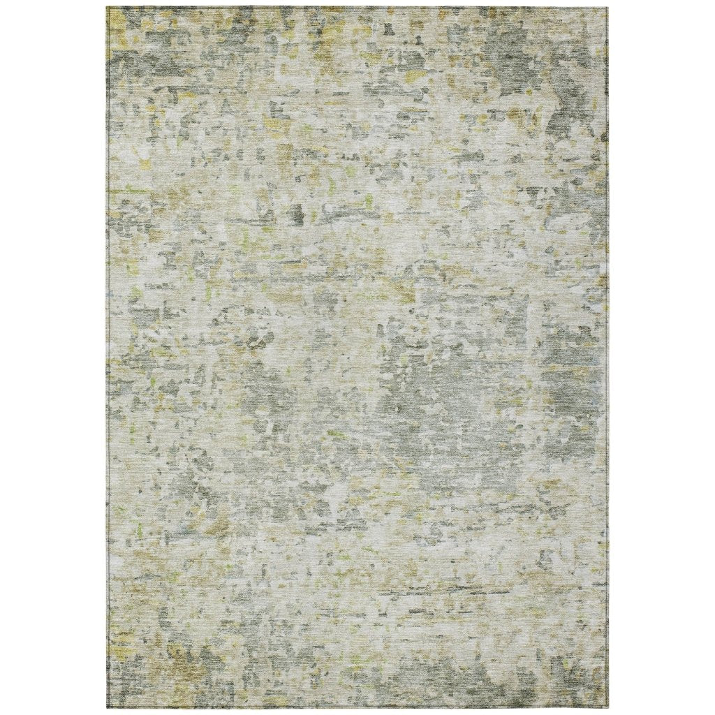 LOOMLAN Rugs Suri Green Washable Indoor-Outdoor Rug