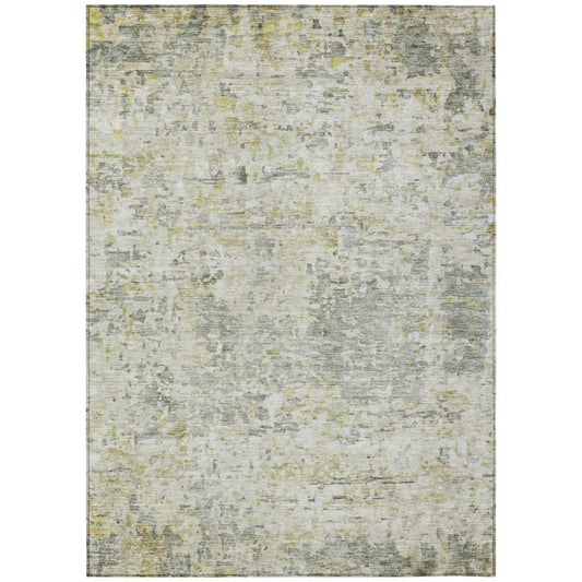 LOOMLAN Rugs Suri Green Washable Indoor-Outdoor Rug