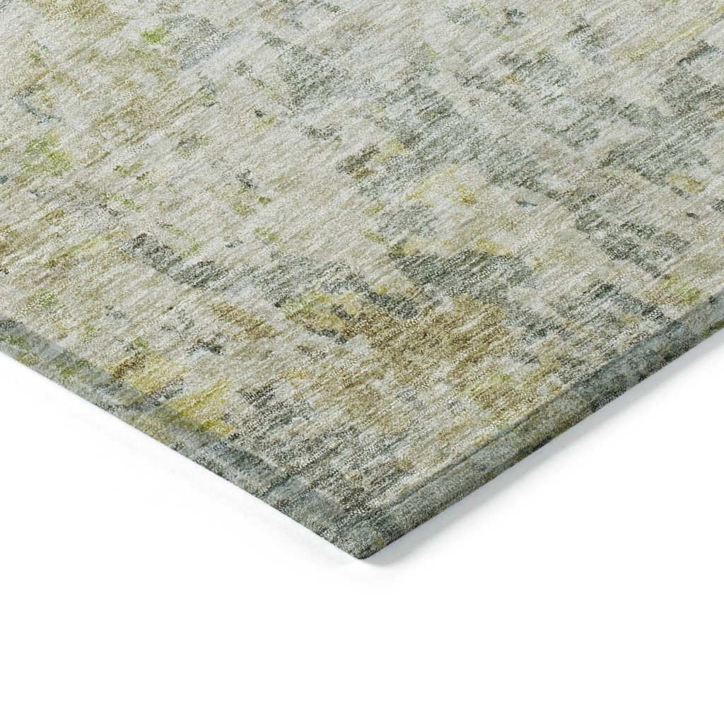 LOOMLAN Rugs Suri Green Washable Indoor-Outdoor Rug