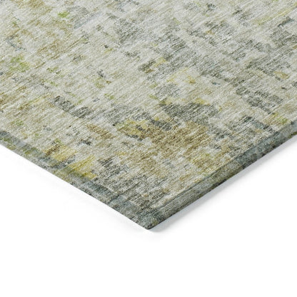 LOOMLAN Rugs Suri Green Washable Indoor-Outdoor Rug