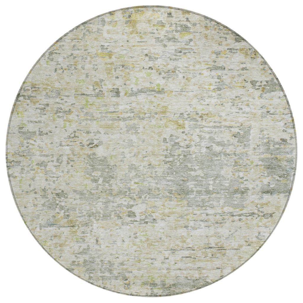 LOOMLAN Rugs Suri Green Washable Indoor-Outdoor Rug