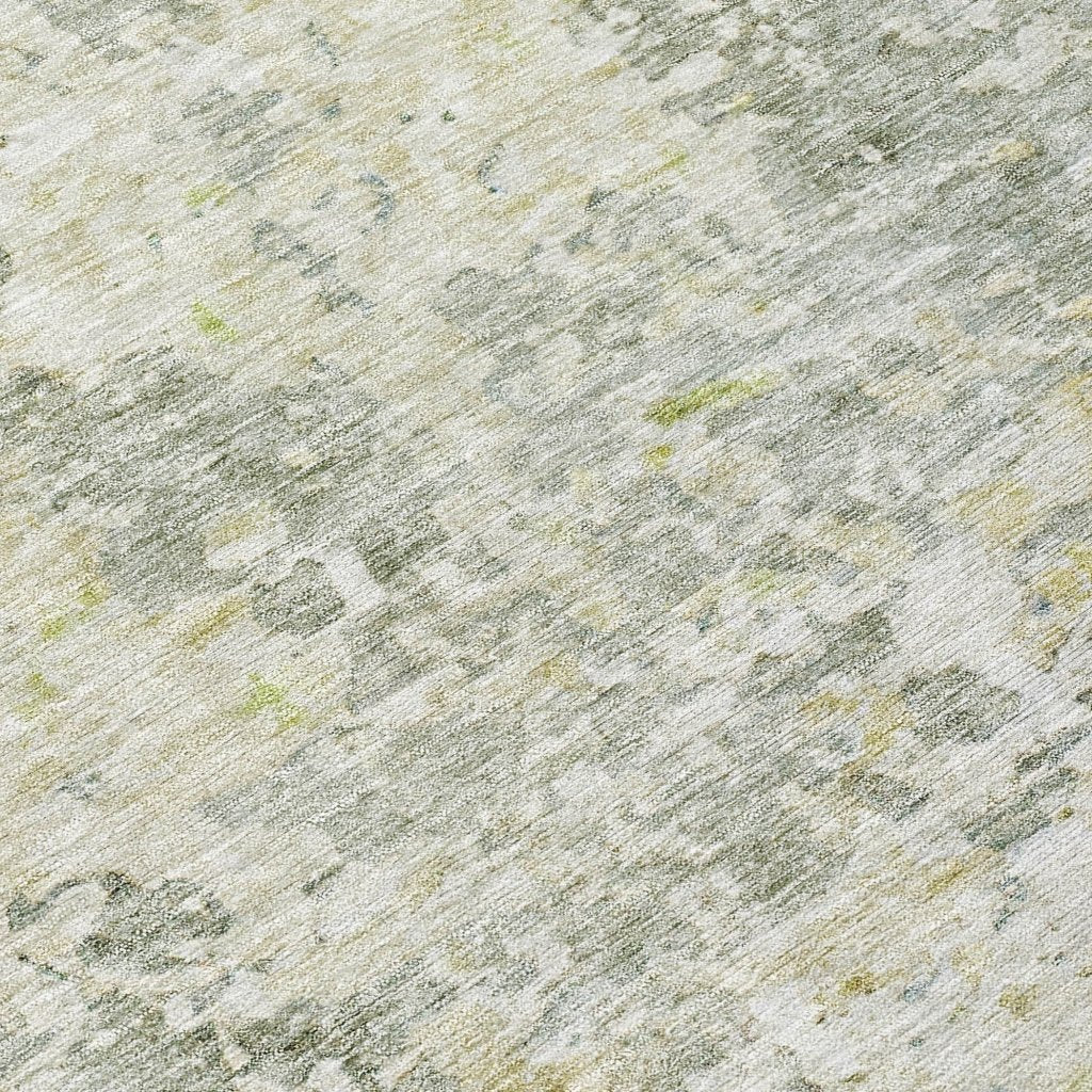 LOOMLAN Rugs Suri Green Washable Indoor-Outdoor Rug