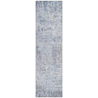 LOOMLAN Rugs Suri Sky Washable Indoor-Outdoor Rug
