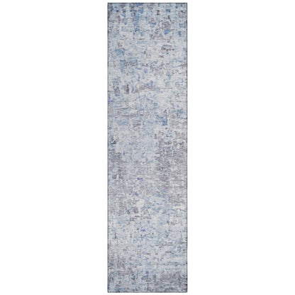 LOOMLAN Rugs Suri Sky Washable Indoor-Outdoor Rug