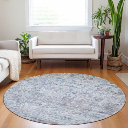 LOOMLAN Rugs Suri Sky Washable Indoor-Outdoor Rug