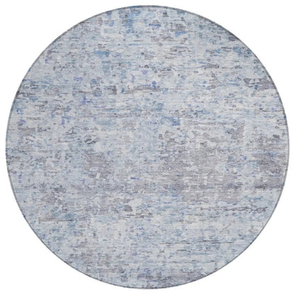 LOOMLAN Rugs Suri Sky Washable Indoor-Outdoor Rug