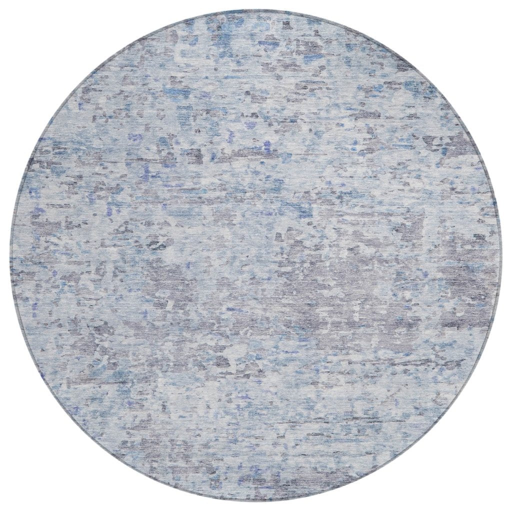 LOOMLAN Rugs Suri Sky Washable Indoor-Outdoor Rug