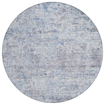 LOOMLAN Rugs Suri Sky Washable Indoor-Outdoor Rug