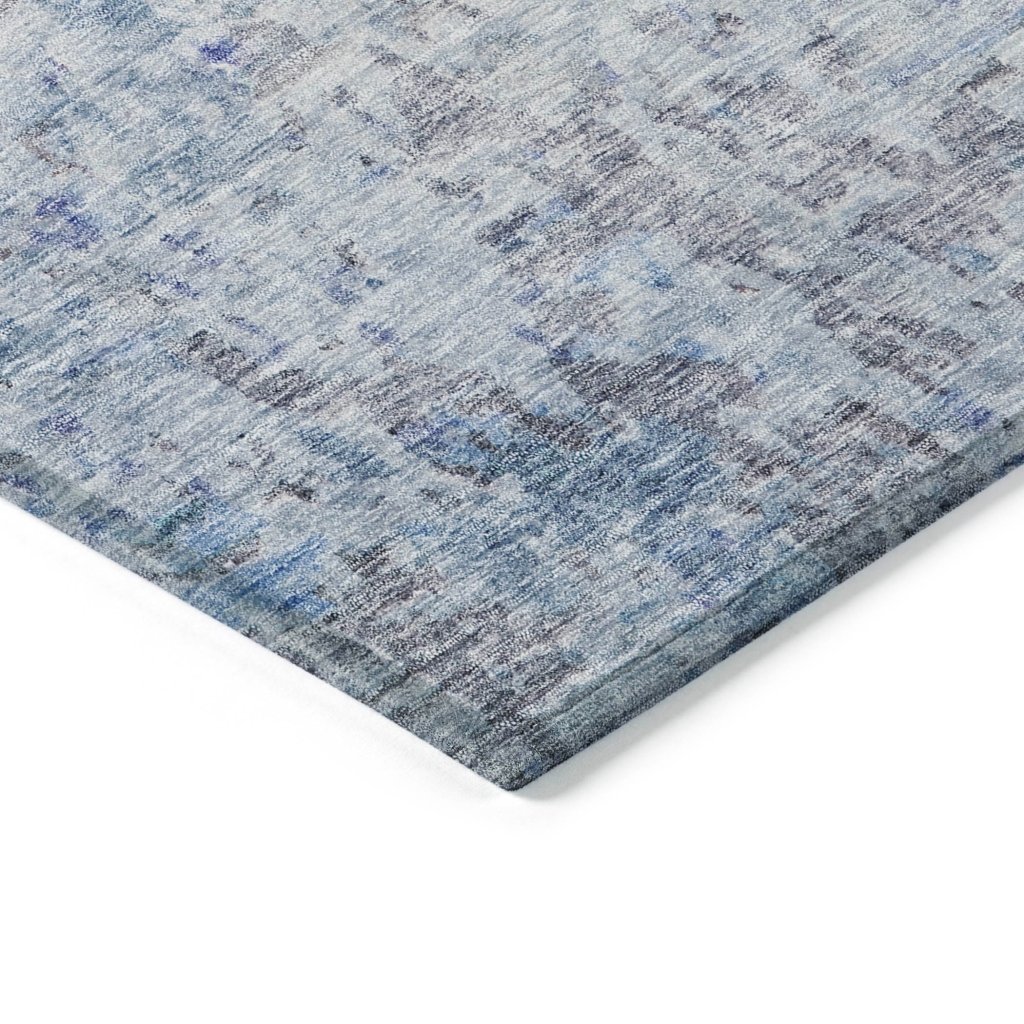 LOOMLAN Rugs Suri Sky Washable Indoor-Outdoor Rug